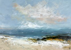 Far from a Distrance by Hudson Parkin - Original Painting on Box Canvas sized 33x23 inches. Available from Whitewall Galleries